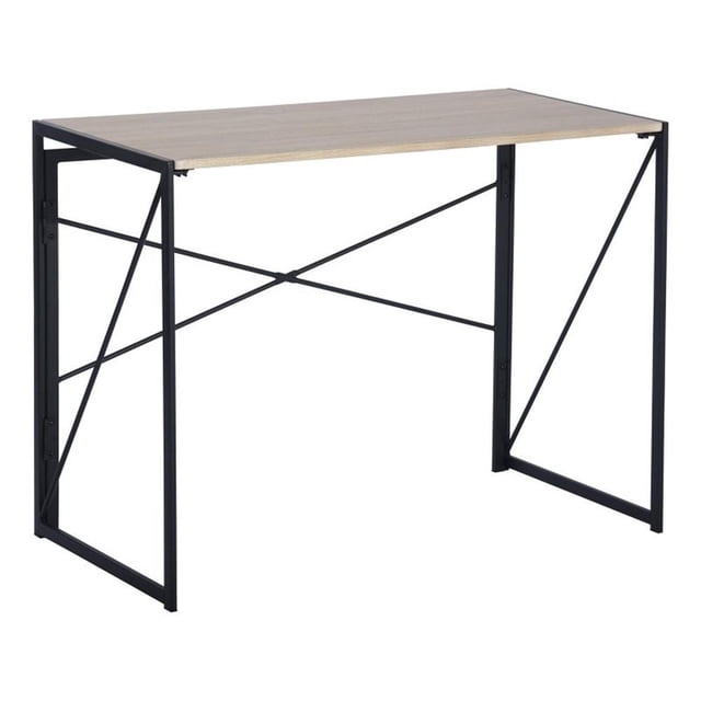 Pemberly Row 39" Home Office Desk Writing Computer Table Oak