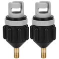 thumbnail image 2 of Adapter Heads Accessory Air Pump Adapter Heads, Adapter Heads, Canoeing Air Pump Inflator 2Pcs Leakproof Surfing For Rowing Rowing Kayaking, 2 of 8
