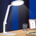 thumbnail image 4 of shyuyusa Lampe de Bureau à DEL à Intensité Réglable, Lumière de Lecture Protection des Yeux, Luminaire à Luminosité Réglable pour Bureau Étude Bureau Utilisation Prolongée, 4 of 6
