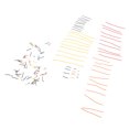 thumbnail image 2 of Jumper Wires, Aluminum Copper Jumper Wire U Shaped Jumper Wires 140Pcs  For Industrial Program Control, 2 of 8