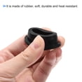 thumbnail image 4 of Unique Bargains Support à Oeillets en Caoutchouc Dia 1-9/64 Pieds (29mm) Rond Type T pour Protection de Fil, Lot de 4, 4 of 5