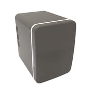 HLONK Mini Fridge Multifunction Compact Refrigerator for Outdoor and Office Desktop gray
