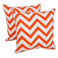 thumbnail image 1 of Blazing Needles 18-inch Corded Throw Pillows with Inserts (Set of 2), 1 of 1