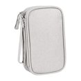 thumbnail image 2 of GROWTH TANK Travel Cable Organizer Electronics Accessories Organizer for Cord Data Cable Large Gray, 2 of 9