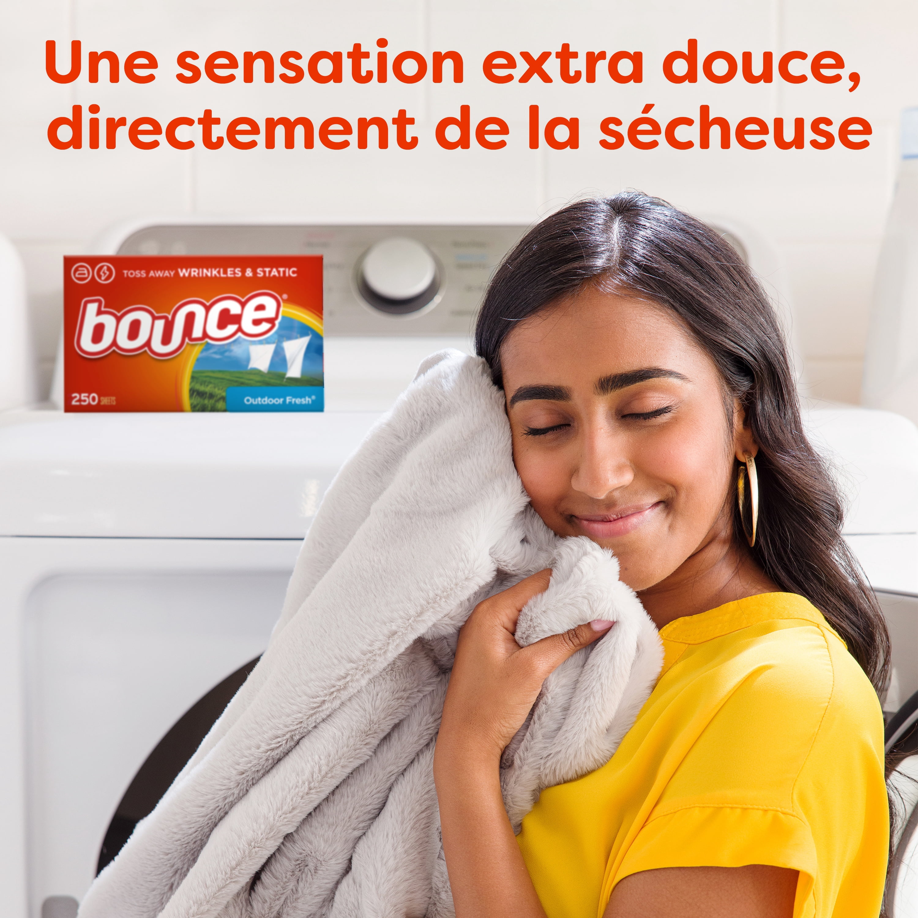 Bounce Dryer Sheets, Outdoor Fresh Scent, 200 Count