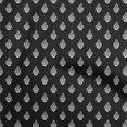 thumbnail image 1 of oneOone Rayon Black Fabric Block Sewing Material Print Fabric By The Yard 56 Inch Wide, 1 of 4