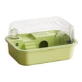 thumbnail image 2 of Tachiuwa Habitat Hamster Cage Portable Openable Top Transparent House Small Animal Cage for Rats Small Animals Gerbils Hedgehog Rabbits green, 2 of 9