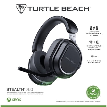 Turtle Beach® Stealth™ 700 – Black Xbox® Series X|S, Xbox® One, PC, PS5™, PS4™, & Bluetooth® Equipped Mobile Devices including Steam Deck™