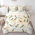 thumbnail image 1 of Erosebridal Bird Kingfisher Bed in a Bag King size, Wild Animal Bed Set, Ultra Soft, 1 of 5