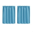 thumbnail image 2 of PRETXORVE Solid Color Curtains Living Room Bedroom Kitchen Partition Curtains Home Curtains, 2 of 3