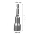 thumbnail image 4 of Magnetic Nut Driver, Durable Metric Magnetic Nut, Connecting Ribbed Steel Bars For  Nut Screwdrivers, 4 of 8