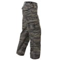 thumbnail image 1 of Rothco Vintage Vietnam Fatigue Pant Rip-Stop - Tiger Stripe Camo, Medium, 1 of 5
