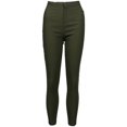 thumbnail image 1 of Women Pants High Waist Slim Pencil Skinny Tummy Control Solid Color Pants, 1 of 7