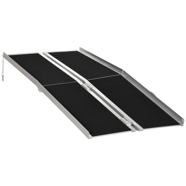HOMCOM 6ft Wheelchair Ramp Scooter Mobility Non-Skid Layering