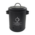 thumbnail image 1 of Farmhouse Storage Jar Vintage Vegetable Storage Container with Ventilation Holes black onions, 1 of 8