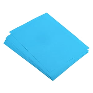Uxcell 100 Feuilles Papier à copier coloré 8.3 Inch Pale Blue pour l'impression de bureau