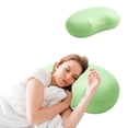 thumbnail image 1 of Foam Sleeping Pillow with Slow Bounce Memory Foam | Contoured Neck Support Pillow for Sleeping | Ergonomic Cushion for Head and Neck Protection | Versatile Support Pillow for Home, Bed, and Sofa Use, 1 of 6
