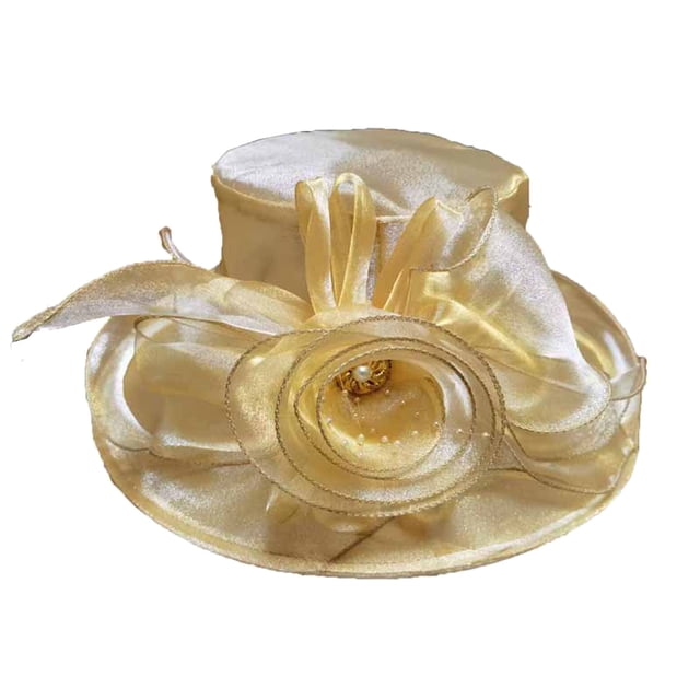 Women Fascinator Lady Cocktail Tea Party Church Wedding Bridal Flower Hat