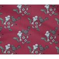 thumbnail image 4 of oneOone Cotton Flex Fabric Leaves|Bird & Floral Block Print Sewing Fabric BTY 40 Inch Wide, 4 of 4