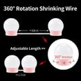 thumbnail image 3 of LED Mirror Lamp Adjustable Brightness Dressing Table Lamps 14 Bulb Kit LED Makeup Light For Bedroom ,Widely Use, 3 of 7