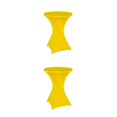 thumbnail image 2 of Wweixi Ensemble Polyvalent de Table Cocktail Élastique Convenant à Toute Occasion Polyester Écologique Jaune 2 Ensembles, 2 of 6