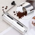 thumbnail image 3 of Moulin à Café Manuel avec Réglage Réglable - Moulin à Meules Conique et Acier Inoxydable Brossé - Moulin à Meules pour Café, Café Filtre, Espresso, Presse Française, Infusion Turque, 3 of 7