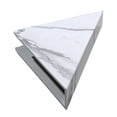 thumbnail image 2 of PALISADE Vinyl Waterproof Corner Shower Shelf Carrara Marble / Urban Glacier, 2 of 7