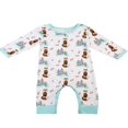 thumbnail image 1 of Nouveau-né Bébé Filles Garçons Ensemble Justaucorps Fox, 1 of 6
