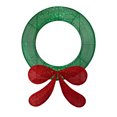 thumbnail image 1 of Northlight Couronne de Noël Lumineuse de Taille Commerciale Décoration Extérieure - 48 Pouces, 1 of 3