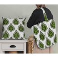 thumbnail image 5 of Soimoi Green Heavy Canvas Fabric Floral Block Printed Fabric 1 Yard 58 Inch Wide, 5 of 5
