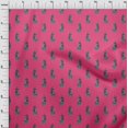 thumbnail image 3 of oneOone Cotton Cambric Fabric Women Block Print Sewing Fabric BTY 56 Inch Wide, 3 of 4