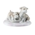 thumbnail image 1 of Roman Boxeurs en Porcelaine Peints à la Main Valencia Jouant avec des Chaussures #47059, 1 of 3