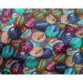 thumbnail image 5 of oneOone Soie Tabby Bleu Tissu Rétro Bouteille Soda Cap Robe Tissu Tissu Imprimé par la Cour 42 Pouces Large-Q0, 5 of 5
