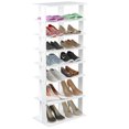 thumbnail image 1 of Gymax Patented Wooden Shoes Storage Stand 7 Tiers Big Shoe Rack Organizer Multi-Shoe Rack, 1 of 10