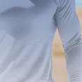 thumbnail image 5 of Handshe Summer Print Lightweight Skin Jacket, Breathable Sun Protection UPF 50+ UV Resistant with Face Cover Sleeves, Hiking Outdoor Sports Rash Guard Hooded Shirt,Plus Size, 5 of 5