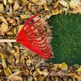 thumbnail image 1 of Plastic Rake Thickened Raking Grass Rake Agricultural Rubber Rake Withered Leaves Rake Rake Leaf Rake Leaves Rake Iron Rake Gardening Tools, 1 of 1