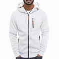 thumbnail image 2 of Kcodviy Haut d'Automne Hiver pour Homme Chandails à Capuche pour Homme Blouse Ajustée Décontractée Unie Chandail à Capuche en Molleton pour Homme Manteau Doux Haut Long Chandails à Capuche pour Homme Chandail à Enfiler Manche Chandail à Capuche Haut, 2 of 6