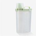 thumbnail image 4 of Airtight Rice Storage Container with Pour Spout - Cereal & Flour Dispenser for Pantry Organization - Locking Lid & Measurement Scale - Kitchen Grain Canister, 3L (Green), 4 of 9