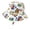 ZG White, variant on Kids Sun Hat Toddler Girls Summer Solid Sun Hat with Upf 50+ Outdoor Adjustable Beach Hat with Wide Brim Bucket Hat Chapeau Bébé Fille Blue 6 Months-12 Months