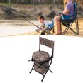 thumbnail image 1 of Chaise Pliante Portable, Chaise d'Extérieur Pivotante à 360 Degrés Confortable pour Voyager, 1 of 7