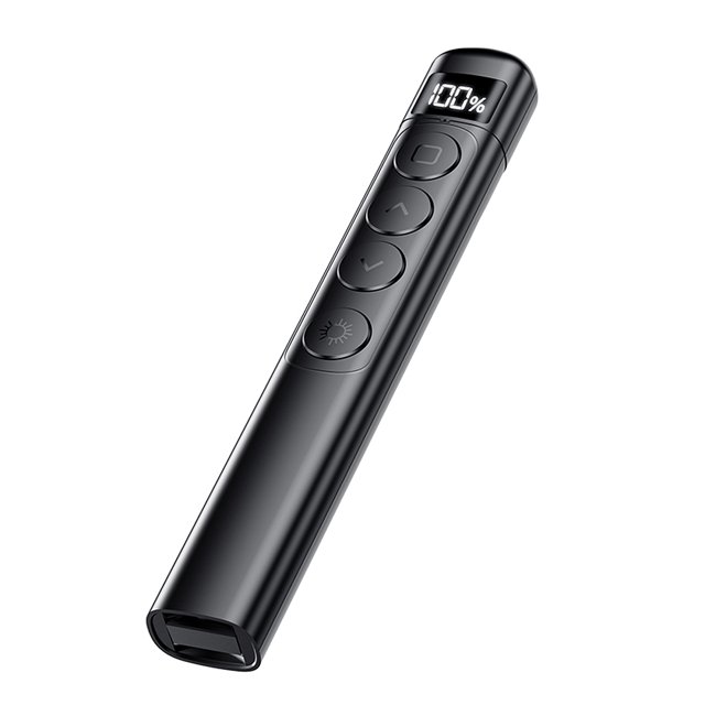 Stylo pour Tournage de Page, Fonctions de Prise en Charge Présentations Professionnelles Ppt Compatible Powerpoint Ppt Stylo Powerpoint avec Pointeur pour Portable Télécommande Pointeur de Présentation avec Fonctions et Compatible avec