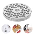 thumbnail image 2 of Shisuyan 6Pack Meat Grinder Plate Discs Food Mincer Tools for Poultry Kitchen Spare Part Safe Use, 2 of 8
