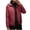 Wine, variant on Pisexur Women Puffer Jacket Lightweight Packable Solid Color Winter Coat Insulated Water Resistant Short Down Coat Casual Long Sleeve Hooded Jackets for Women M-5XL Black