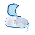 thumbnail image 4 of Abbracc Snack Rotating Container Easy Clean Sealing Lunch Box for Veggie Kids Adults Blue, 4 of 9