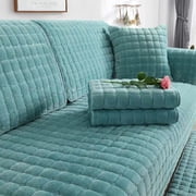 TIMIFIS Sofa Cushions Silk Cool Summer Sofa Cushion Simples Solid Color Non Slip Machine Washable Cool Sofa Cushion Double Sofa New Home Essentials