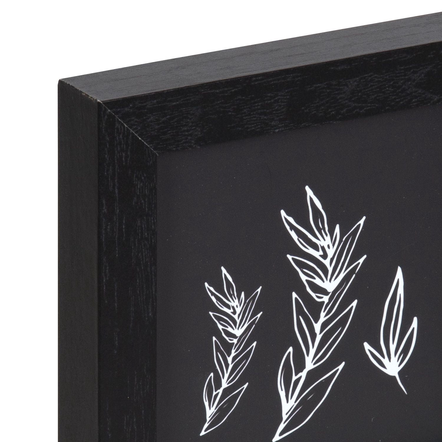 Three Leaves 6x6 Framed Accent Art