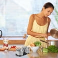 thumbnail image 4 of Piwvid 2-Piece Stainless Steel Sugar Bowl Set with Lid and Spoon, Sugar Container for Kitchen Countertop, Also for Salt and Coffee, Holds 2 Cups, Dishwasher Safe, 4 of 8