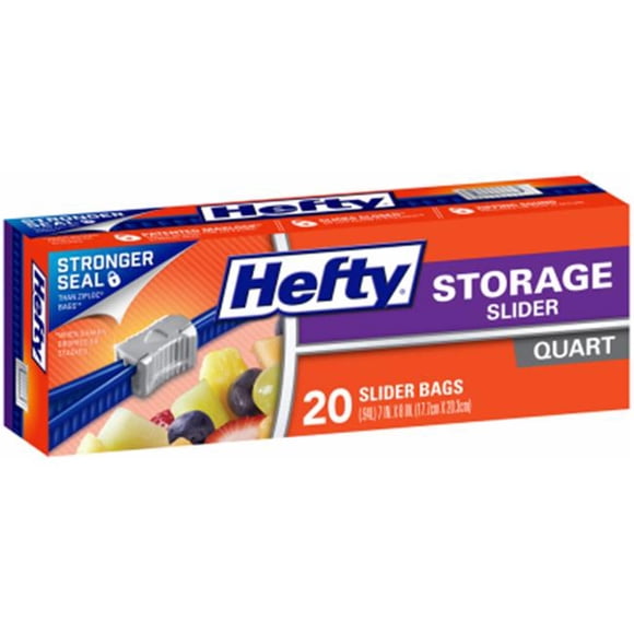 Reynolds R81219 20 Count Slider Storage Bag Quart