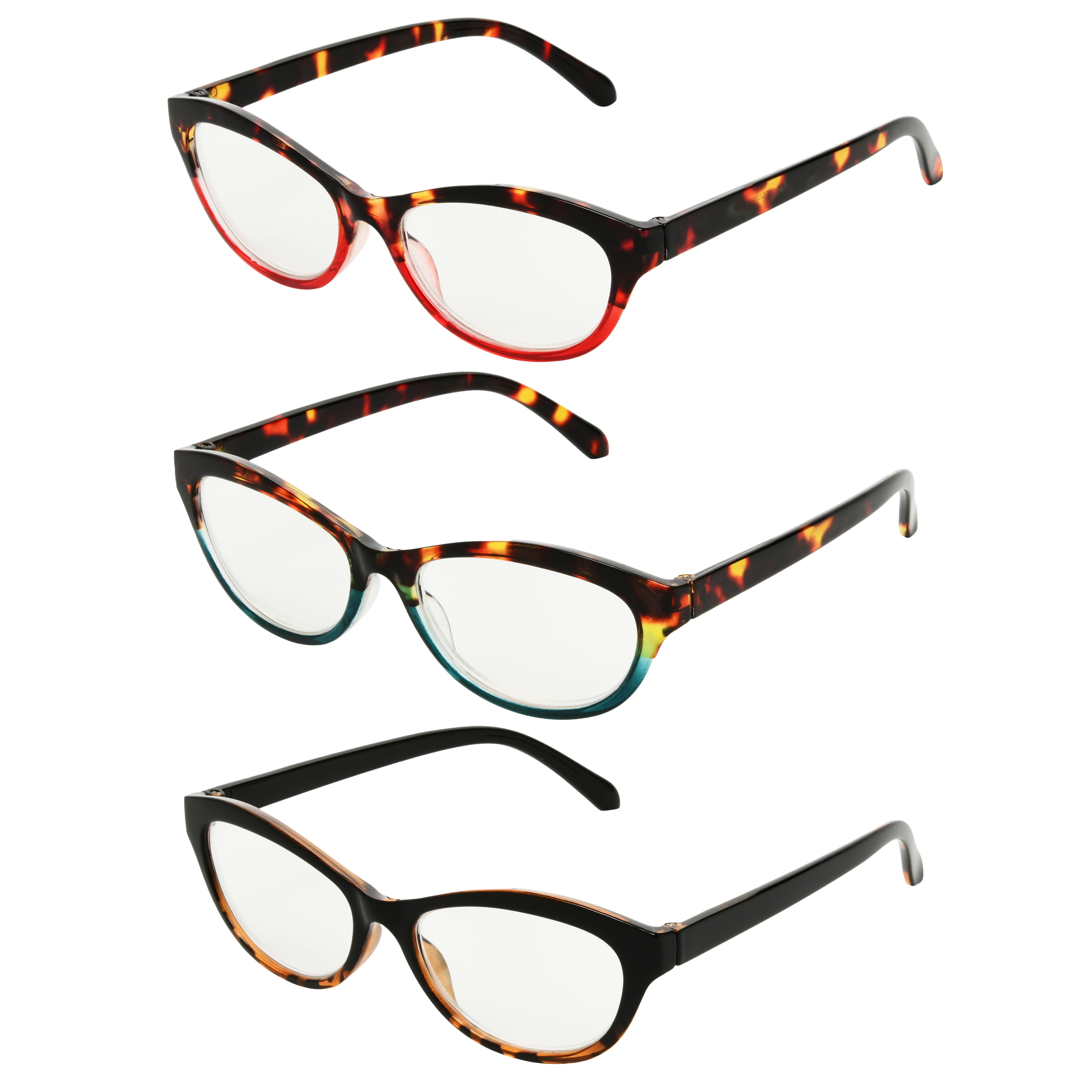 Equate Leon Men's Reading Glasses 3-Pack