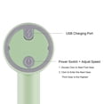 thumbnail image 2 of Amdohai Hand Mixer Double Stick Egg Beater Electric Portable Egg Whisk Cordless 3-speed Adjustable Stainless Steel Kitchen Blender Removable USB Egg Beater, 2 of 8
